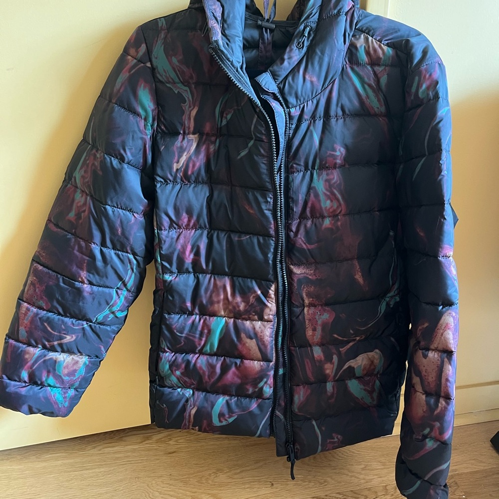Reitmans Hyba Multicolor Puffer Jacket XL